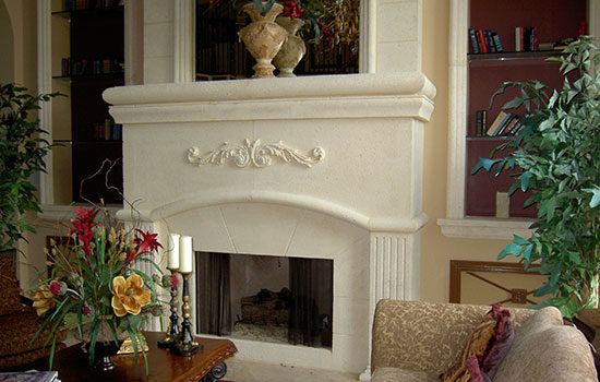 Allstone Casting Fireplace